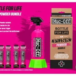 Muc Off - Punk Pack Powder Cleaner 4 Pack + Bottle