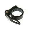 Marque Collier Serrage Tige De Selle Rapide Alu Noir Diam 34,9Mm