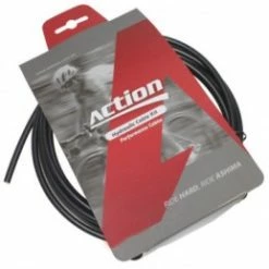 Marque Durite Frein Disque Action Noir 2.5M (Kit Avec 4 Banjos Complets) Universel Pour Shimano Et Autres Frein - Gaine Hydraulique