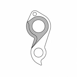 Marque Patte De Derailleur Alu Focus Gh-291 (Vendu A L'Unite) â Image 3