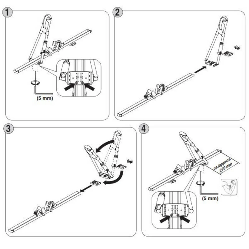 Porte-vélo De Toit Atera Giro AF+ – Image 4