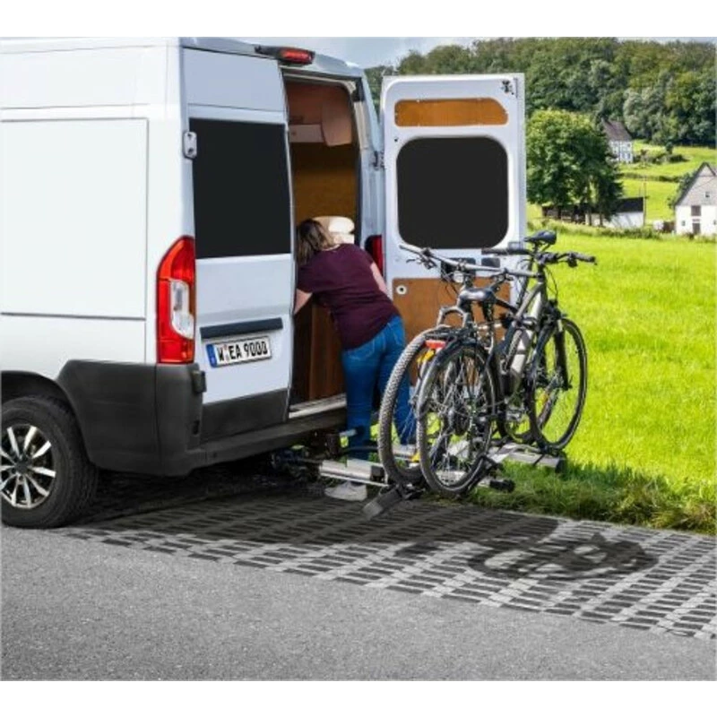 Porte-vélos LAS SD260 Pour 2 Vélos Spécial Portes Battantes Fourgon – Image 3