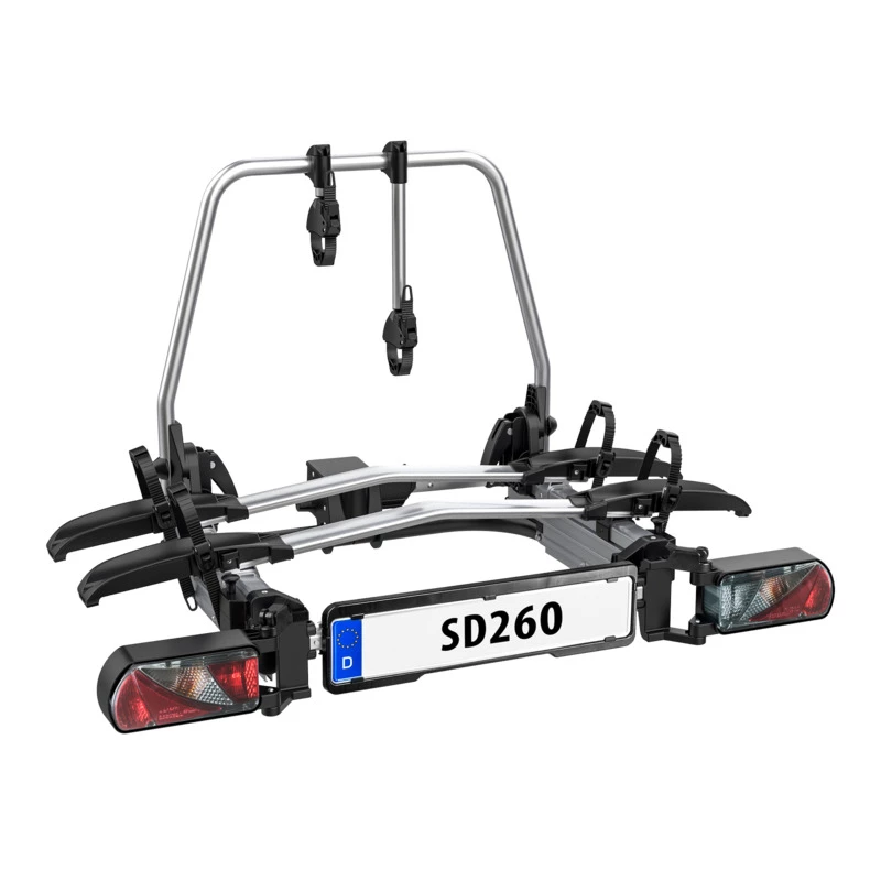 Porte-vélos LAS SD260 Pour 2 Vélos Spécial Portes Battantes Fourgon