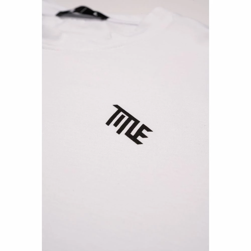 T-Shirt Title Essential Lightweight Blanc – Image 2